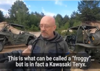 Резников отдает свой гоночный вездеход украинским разведчикам (ВИДЕО)