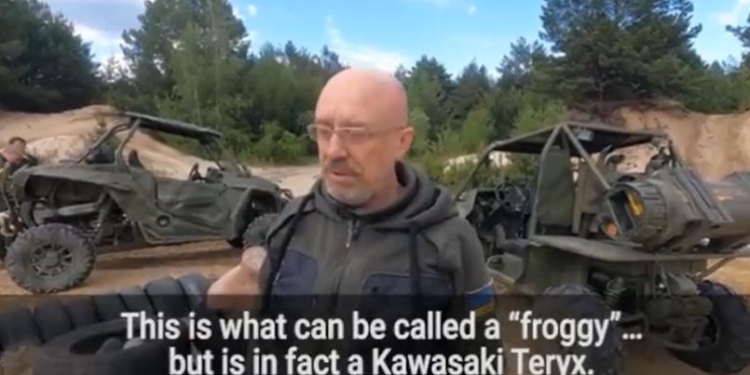 Резников отдает свой гоночный вездеход украинским разведчикам (ВИДЕО)