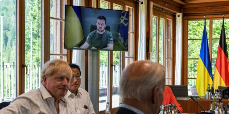 Зеленский выступил на саммите G7 – пожелал окончания войны до зимы (ФОТО)