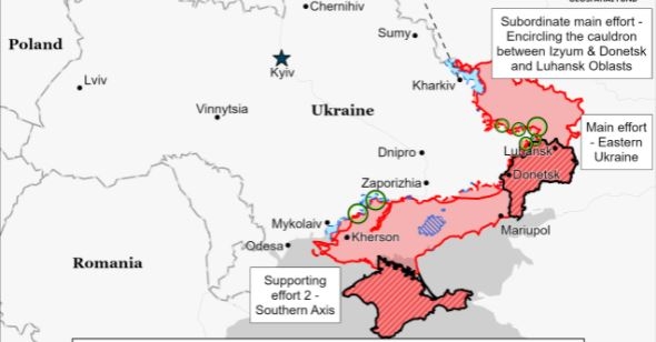 Почти вся 35-я общевойсковая армия РФ была уничтожена в Изюме из-за некомпетентных командиров, но рашисты могут захватить Луганщину за 2 недели, – ISW