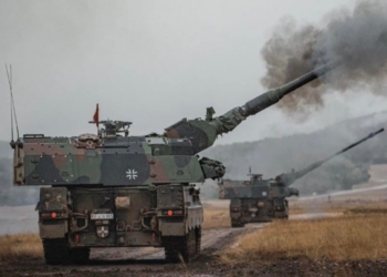 Немецкие САУ Panzerhaubitze2000 уже применяют украинские войска на фронте