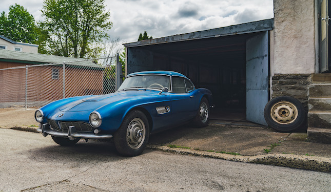 Редкий BMW 507 1957 года продают за $2 млн. – он 40 лет простоял в заброшенном гараже (ФОТО)