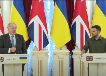 “Мерзкие призраки прошлого”. О чем заявили после встречи Джонсон и Зеленский (ВИДЕО)