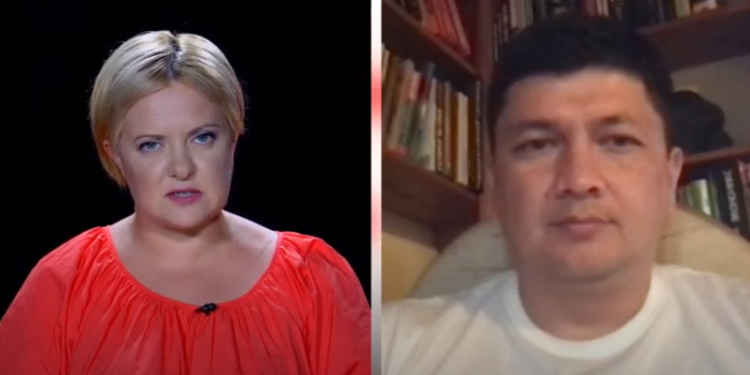 От экономики области осталось 20% – Виталий Ким дал интервью русской журналистке (ВИДЕО)