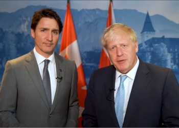 Джонсон и Трюдо записали обращение к украинцам и Зеленскому (ВИДЕО)