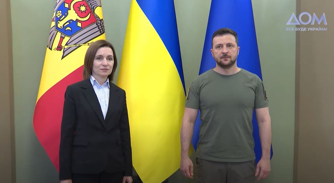 “Если у угроз одни корни, то совместными должны быть и ответы”, – Зеленский встретился с президентом Молдовы Санду (ВИДЕО)