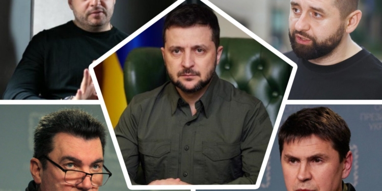 Отношения  обостряются. Ближний круг президента Зеленского. Как изменила его война
