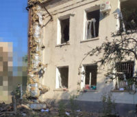 Россійські ракетні обстріли: шість ракет в Баштанку, три з них збили