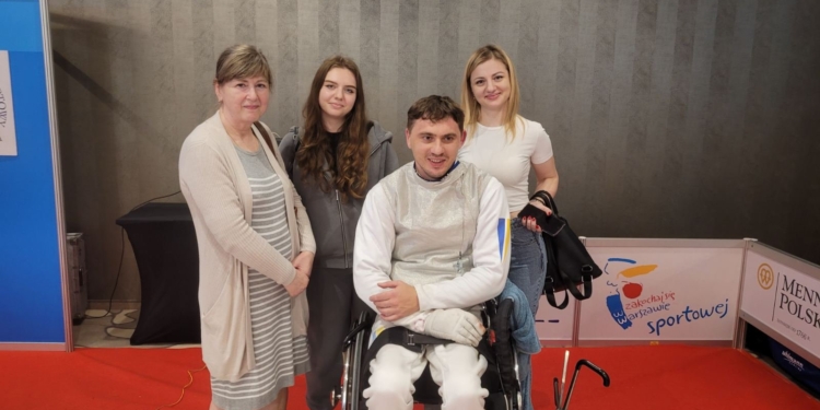 Спортсмен з Миколаєва здобув «срібло» етапу Кубку світу з фехтування на візках (ФОТО)