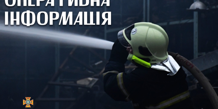 У Миколаєві через російські обстріли протягом доби горіли виробничі приміщення, 2 автомобіля, господарча споруда та сухостій