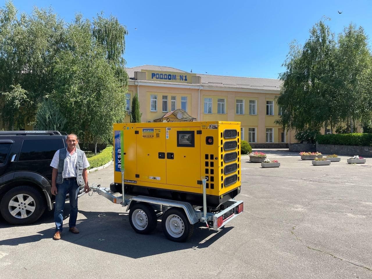 Всі пологові будинки Миколаєва отримали електрогенератори від ООН (ФОТО)