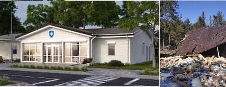 Rolls-Royce відбудує амбулаторію на Сумщині, яку в березні зруйнував снаряд росіян