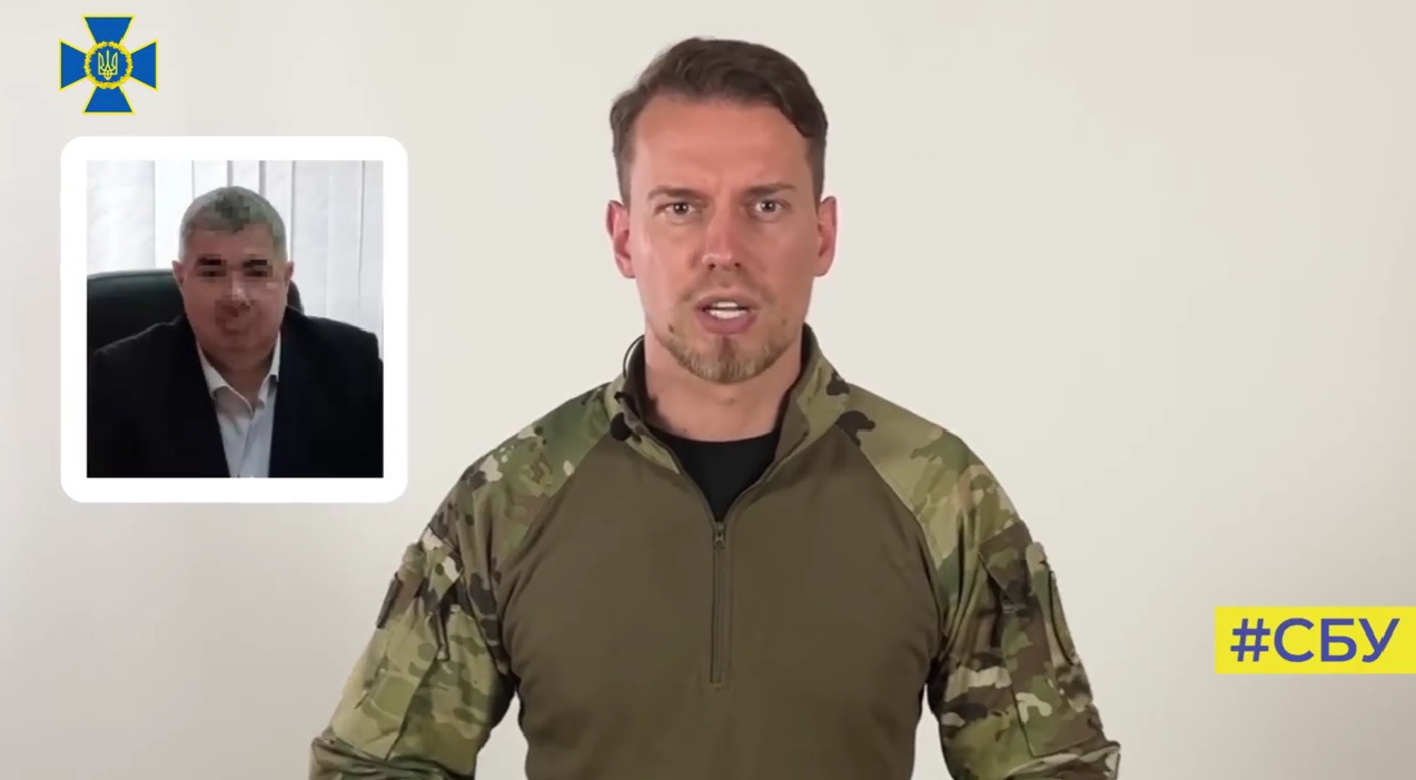 СБУ викрила чиновника-колаборанта з Херсонської ОДА, який допоміг рф перекинути бронетехніку з Криму до Херсонщини (ВІДЕО)