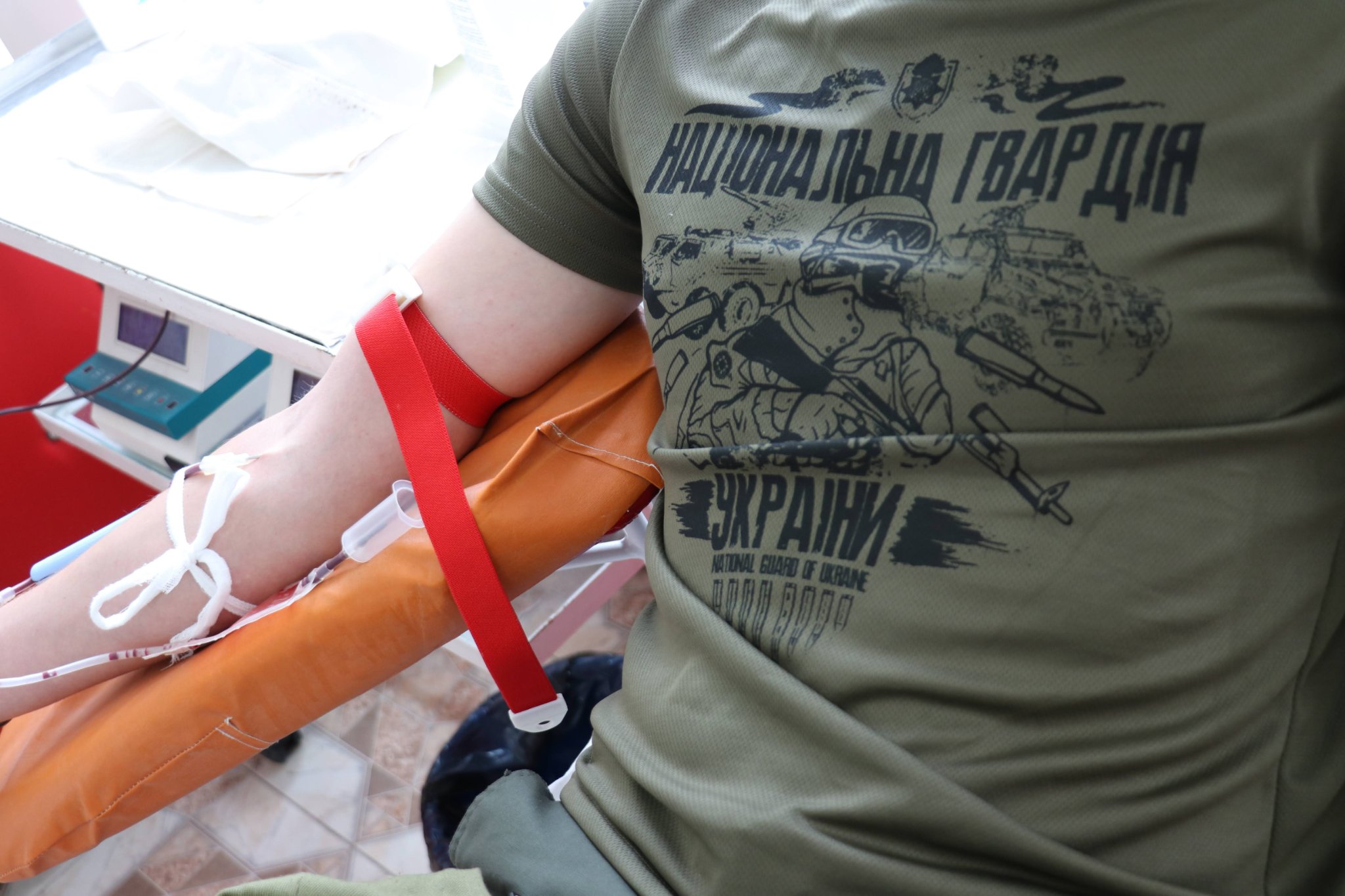 Гвардійці-захисники Миколаївщини стали донорами (ФОТО)