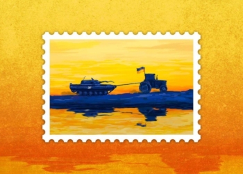 Укрпошта вводить в обіг нову поштову марку, що прославляє «тракторні війська» на Миколаївщині: де та як купити?