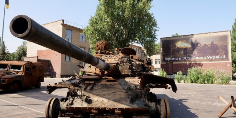 У Кривому Розі діє своя «експозиція» підбитої російської техніки (ФОТО)