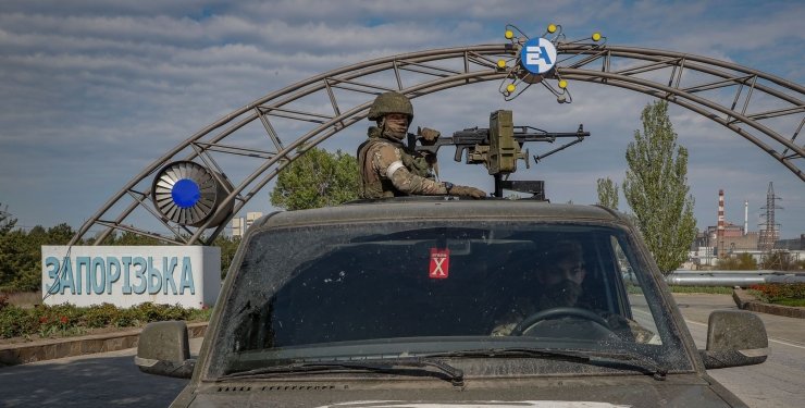 Запорізька АЕС перетворена росіянами у військову базу, її використовують як щит -WSJ