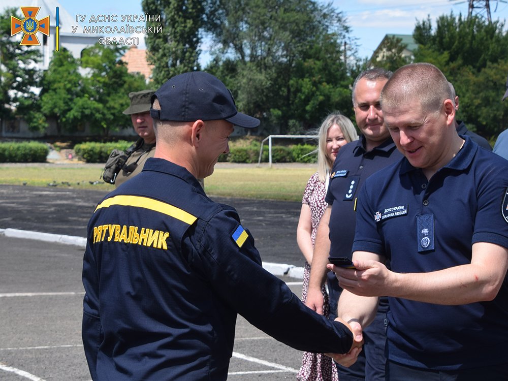 Миколаївські рятувальники отримали нагороди і техніку (ФОТО, ВІДЕО) 20