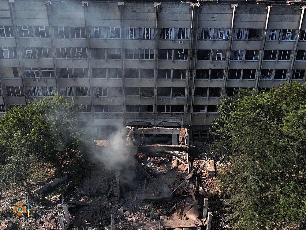 Кораблебудівний університет в Миколаєві, попри зруйнований росіянами головний корпус, буде працювати - ректор 3