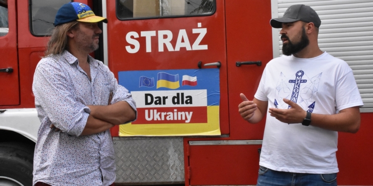 Громадянин Польщі подарував «Миколаївелектротрансу» власний пожежний автомобіль (ФОТО)