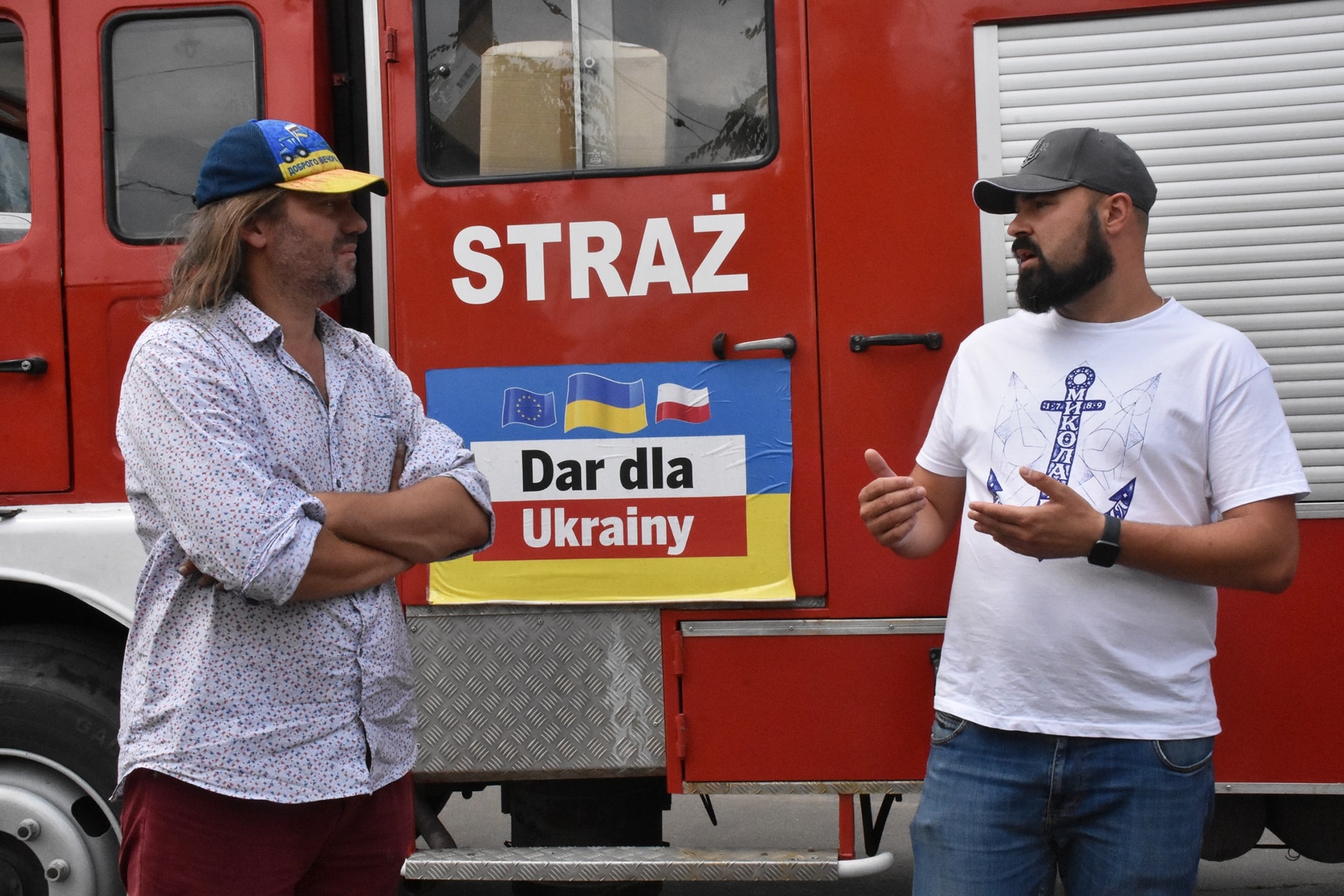 Громадянин Польщі подарував «Миколаївелектротрансу» власний пожежний автомобіль (ФОТО)