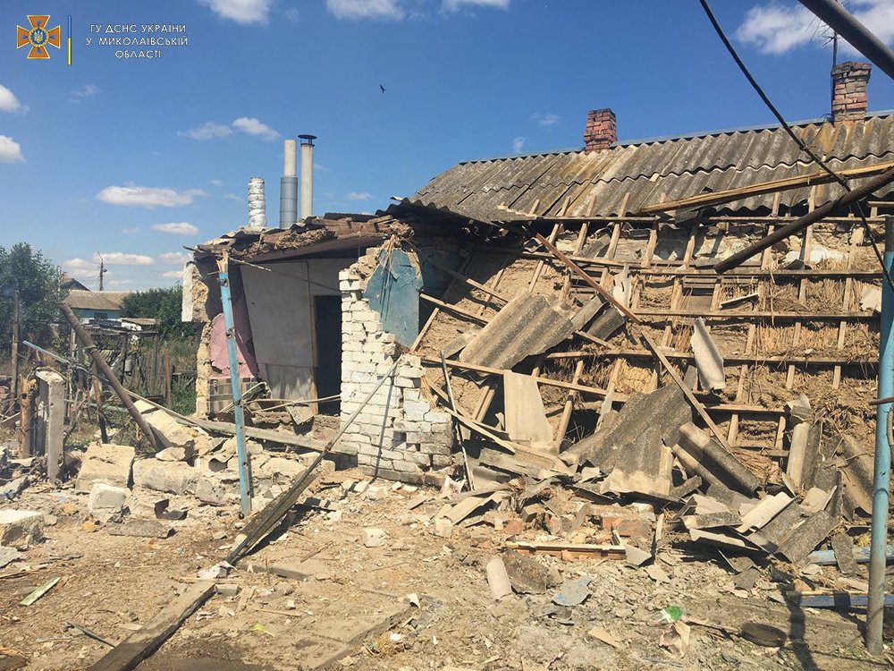 За добу на Миколаївщині пошкоджено 31 цивільний об’єкт 1