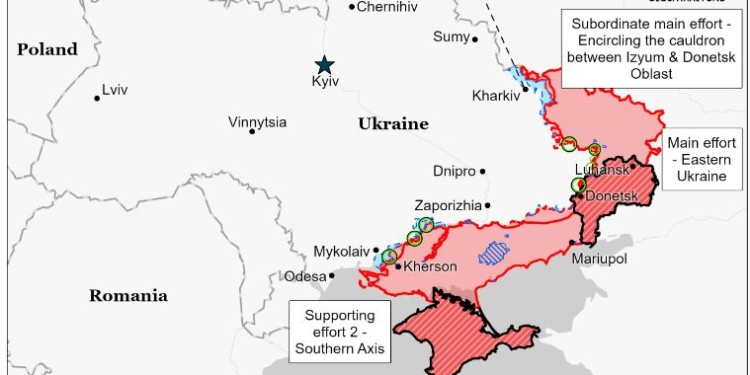 Зразу два генерали мають забезпечити наступ рф в Україні, і це дивно,  – ISW