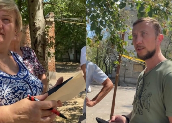 В Миколаєві люди за власний кошт ремонтують покрівлю багатоповерхівки, пошкоджену російськими обстрілами. Можновладці кажуть, що немає можливості зробити це інакше