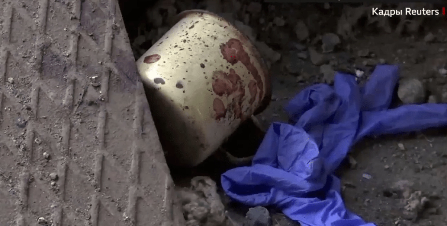 Журналісти Reuters вперше показали колонію Оленівки після удару (ВІДЕО)