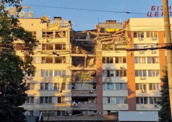 Николаев под ракетной атакой: разбита крупная гостиница и другие цивильные объекты (ФОТО)