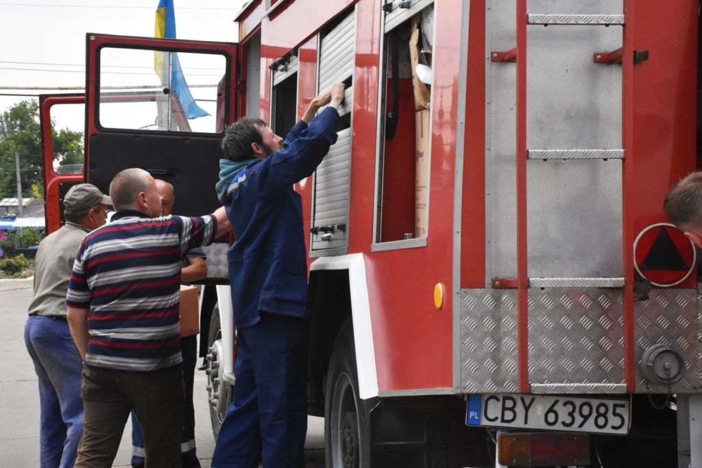 Громадянин Польщі подарував «Миколаївелектротрансу» власний пожежний автомобіль (ФОТО) 14