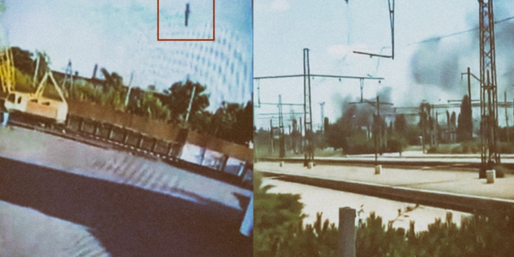 В Ровеньках ракета прилетела в нефтебазу, в Ясиноватой – в склад боеприпасов. Говорят – это HIMARS приехал (ВИДЕО)