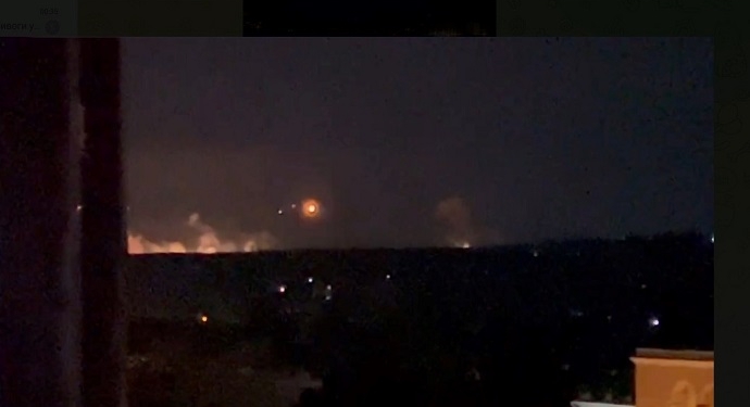 ВСУ разнесли воинскую часть ПВО в Луганске (ВИДЕО)