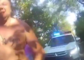 Озброєний і небезпечний. Патрульні затримали геть п’яного полковника СБУ – за кермом (ВІДЕО)