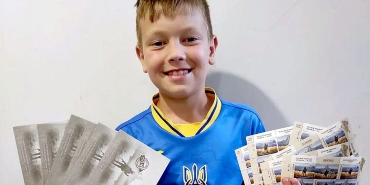 9-річний футболіст зібрав 120 тисяч гривень на ЗСУ