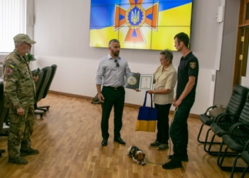 Пса Патрона нагородили дві ветеранські організації США