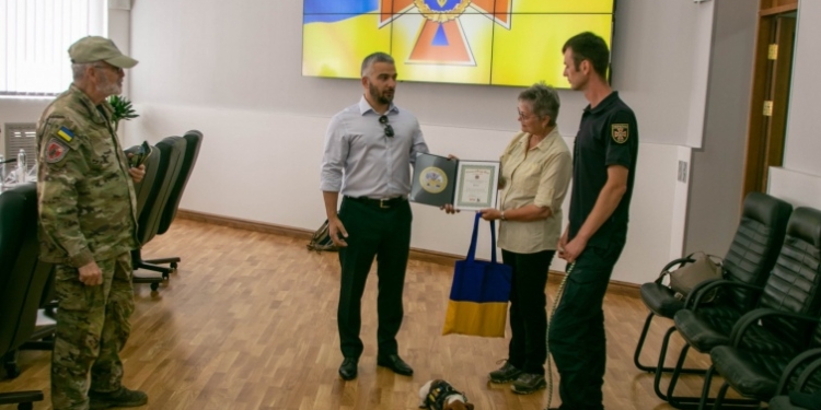 Пса Патрона нагородили дві ветеранські організації США