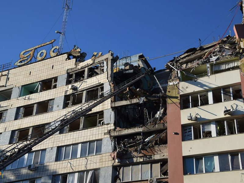Понад 12 готелів постраждали в Україні через війну, серед них 3 – в Миколаєві