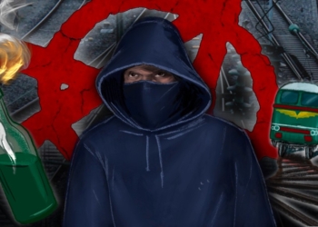 Рельсовая война в рф. Кто такие анархо-коммунисты, и как они воюют против путинизма (ВИДЕО)