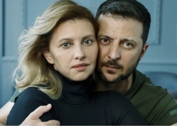Олена та Володимир Зеленські у Києві позували для обкладинки американського Vogue (ФОТО)