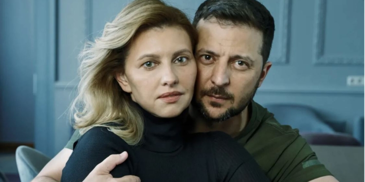 Олена та Володимир Зеленські у Києві позували для обкладинки американського Vogue (ФОТО)