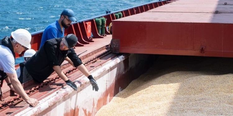 Чотири українських судна із кукурудзою, борошном і олією отримали дозвіл на вихід з українських портів