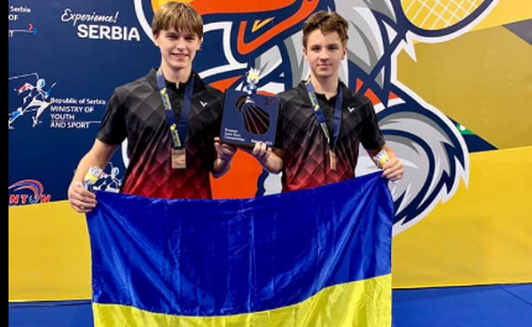 Миколаївські бадмінтоністи – з командною «бронзою» чемпіонату Європи (ФОТО)