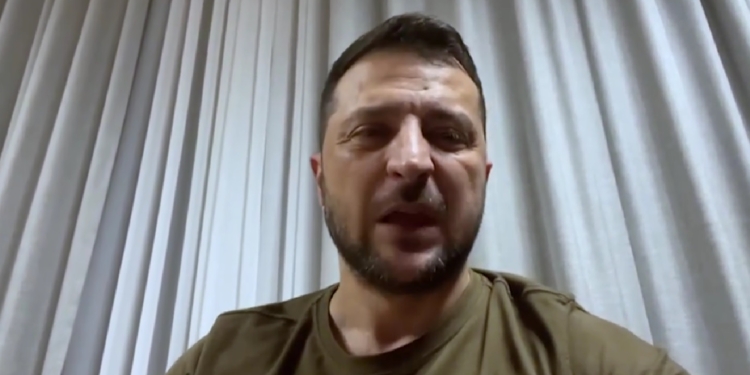 «Може бути лише одне ставлення до росії – як до держави-терориста», – звернення Зеленського (ВІДЕО)