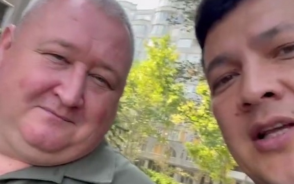 Начальник Миколаївської ОВА Віталій Кім з генералом Дмитром Марченко: «Коментарів не буде найближчим часом» (ВІДЕО)