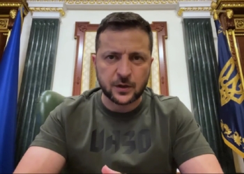 «Російська армія повинна відійти з території ЗАЕС, забрати свою військову техніку зі станції без жодних умов і якнайшвидше» – звернення Зеленського (ВІДЕО)