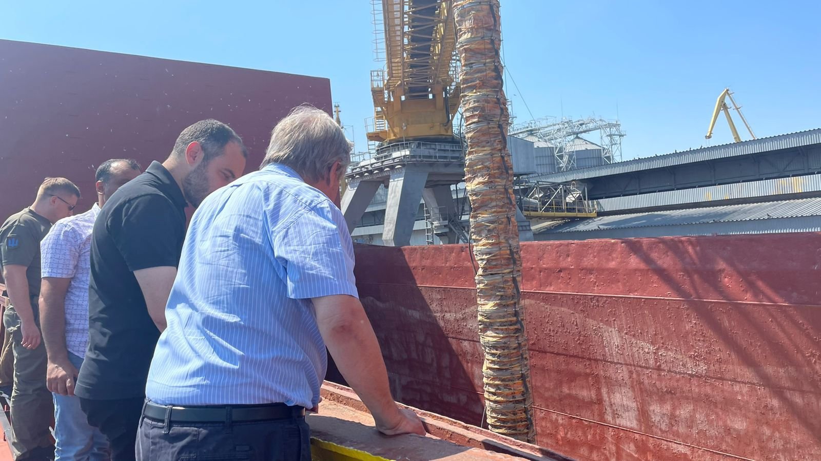 Генсек ООН відвідує Одесу (ФОТО, ВІДЕО)