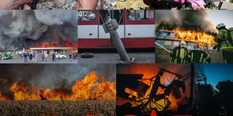 росія – країна-терорист: лише кожний 20-й ракетний удар був нанесений по військовим об’єктам, інші – по цивільним