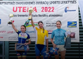 Миколаївські гонщиці СДЮСШОР з велоспорту стали найкращими у міжнародних змаганнях у Литві «Utena 2022»
