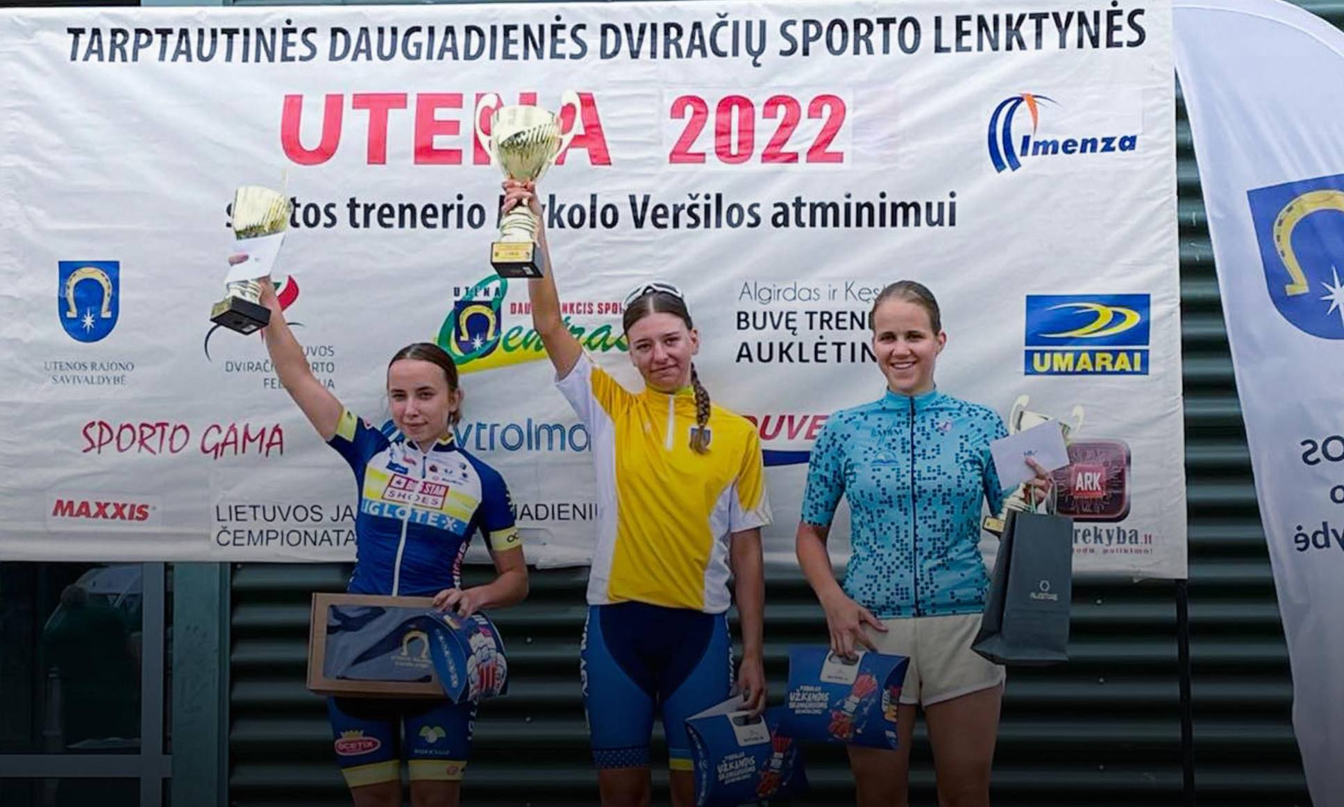 Миколаївські гонщиці СДЮСШОР з велоспорту стали найкращими у міжнародних змаганнях у Литві «Utena 2022»